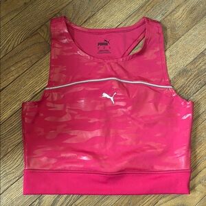 Puma Fuchsia Athletic Top